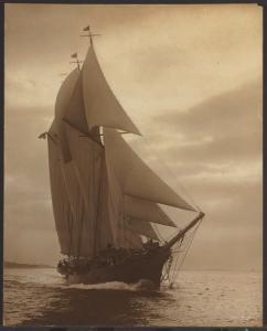 LEVICK Edwin 1868-1929,A three masted schooner of the New York Yacht Club,Christie's GB 2008-01-30