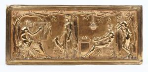 LEVILLAIN Ferdinand 1837-1905,a relief cast gilt,Bellmans Fine Art Auctioneers GB 2020-08-11