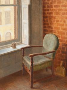 LEVIN Eli 1938,Empty Chair,1979,Santa Fe Art Auction US 2023-11-11