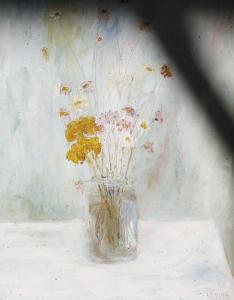 Levine Sylvia 1911-1998,Still life of flowers,Dreweatts GB 2015-03-26