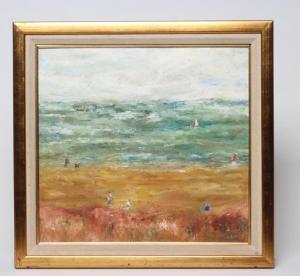 Levine Sylvia 1911-1998,Sussex by the Sea,1988,Hartleys Auctioneers and Valuers GB 2021-06-16