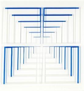 LEVINSON Mon 1926-2014,Blue Staircase,Bruun Rasmussen DK 2021-09-21
