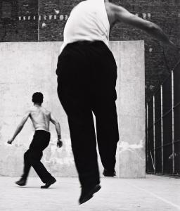 LEVINSTEIN Leon,Handball Players, Lower East Side, New York,1955,Swann Galleries 2024-02-15