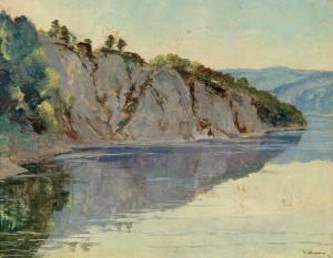 LEVITAN Isaak Ilich 1860-1900,Landscape,1886,MacDougall's GB 2023-12-05