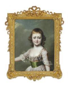 LEVITSKY Dimitri Gregoriovitc 1735-1822,Portrait of Grand Duchess Catherine Pavlovn,Bruun Rasmussen 2017-06-09