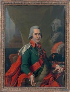 LEVITZKY Dimitri,Portrait de Ilya Andreevich Bezborodko (1756-1815),Beaussant-Lefèvre FR 2015-11-06