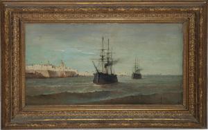 LEVY Alphonse Jacques 1843-1918,marina del mediterraneo,Casa d'Aste Martini IT 2020-12-12