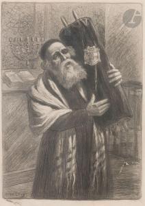 LEVY Alphonse Jacques 1843-1918,Rabbin,Ader FR 2023-02-09
