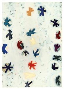 LEVY HILDA D. 1909-2001,Cosmic Cleavage I,1963,Los Angeles Modern Auctions US 2020-02-16