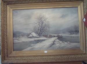 LEVY Jaime 1900-1900,Paysage de neige,Millon & Associés FR 2010-05-05