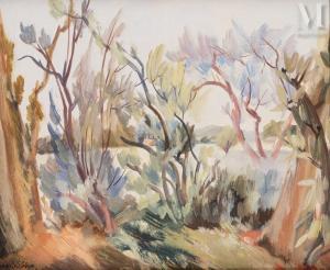 LEVY Leopold 1882-1966,Paysage du sud,Millon & Associés FR 2023-10-24