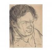 LEVY Mervyn 1915-1996,portrait of dylan thomas,1950,Sotheby's GB 2003-11-18