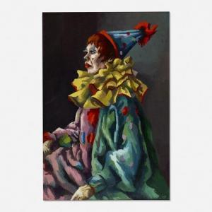LEWIN KEITH KERTON 1931,The Clown,Rago Arts and Auction Center US 2020-08-20