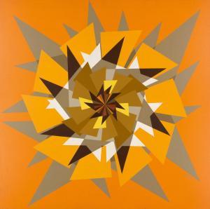 LEWIN TATIANA,Abstract Sun,1970,Swann Galleries US 2017-11-16