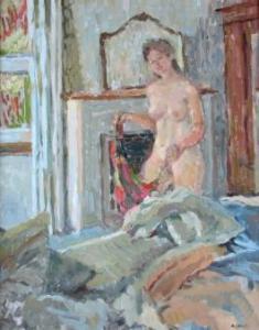LEWIS Aletta 1920,Bedroom Study,Elder Fine Art AU 2010-05-02