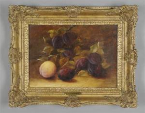 LEWIS C,Still Life with Plums,Hindman US 2009-05-05