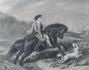 LEWIS Charles George 1808-1880,Młodzieniec na koniu,Rempex PL 2024-02-21