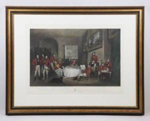LEWIS Charles George 1808-1880,The Melton Breakfast,1839,Kaminski & Co. US 2021-10-24