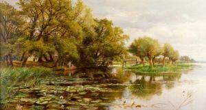LEWIS Charles James 1830-1892,Houghton on the Great Ouse,1880,Tennant's GB 2024-01-12