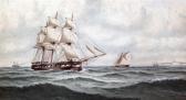 LEWIS Charles 1753-1794,Shipping off the coast,Gorringes GB 2012-09-05