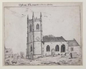 LEWIS Charles 1753-1794,UPTON ST LEONARDS CHURCH,Simon Chorley Art & Antiques GB 2012-05-24