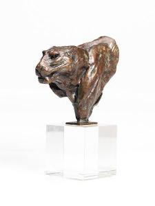 LEWIS Dylan 1964,Leopard bust III maquette,Bonhams GB 2009-02-18