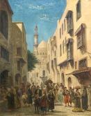 LEWIS Edward Goodwyn 1827-1891,The Carpet Bazaar,Bonhams GB 2009-05-11