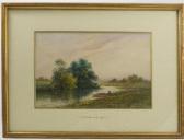 LEWIS Eveleen 1870-1893,A Summers Day Nr Arundel Sussex,Serrell Philip GB 2017-03-09