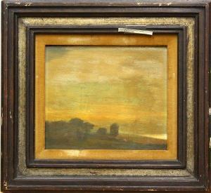 Lewis Geoffrey 1900-1900,'Evening Scene,Clars Auction Gallery US 2009-05-02