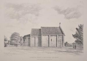 LEWIS George Robert 1782-1871,North View of Kilpeck Church,John Nicholson GB 2019-07-31