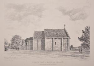 LEWIS George Robert 1782-1871,North View of Kilpeck Church,John Nicholson GB 2019-10-02