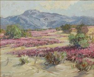 LEWIS Harry Emerson 1892-1958,Desert Verbuena (at Palm Springs),Clars Auction Gallery US 2020-01-19