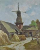 LEWIS Harry Emerson 1892-1958,Sussex windmill,Burstow and Hewett GB 2010-07-21