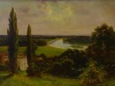 LEWIS James Isiah 1860-1934,view from Richmond Hill,Burstow and Hewett GB 2018-10-18