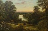 LEWIS James Isiah 1860-1934,View of a bend in the river at Richmond,Ewbank Auctions GB 2021-03-25