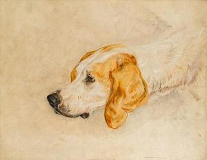 LEWIS John Frederick 1804-1876,'Rattler', one of His Majesty'sStaghounds,Bonhams GB 2008-10-29