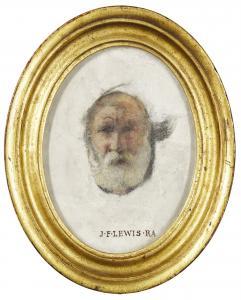 LEWIS John Frederick 1804-1876,BRITISH PORTRAIT OFTHE ARTIST,Sotheby's GB 2019-04-30