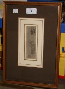 LEWIS John Frederick,Eastern Man standing in profile wearing Traditiona,Tooveys Auction 2009-08-12