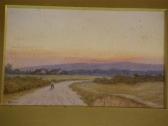 LEWIS John Furley 1867-1939,Landscape with figure on acountry,Ewbank Auctions GB 2008-09-18