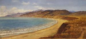 LEWIS John Hardwicke 1840-1927,La plage de Santa Monica,Rossini FR 2019-05-20