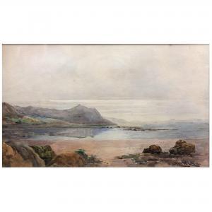 LEWIS John R 1921-1940,Coastal landscape,Gilding's GB 2019-01-22