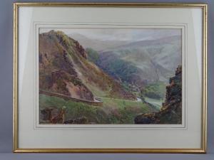LEWIS John R 1921-1940,looking down the Sychnant Pass,Rogers Jones & Co GB 2018-07-31