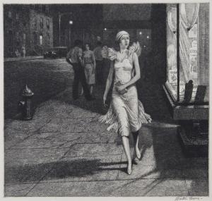 LEWIS Martin 1881-1962,Night in New York,Woolley & Wallis GB 2013-03-13