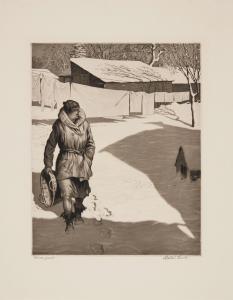 LEWIS Martin 1881-1962,White Monday,1932,Sotheby's GB 2024-04-19