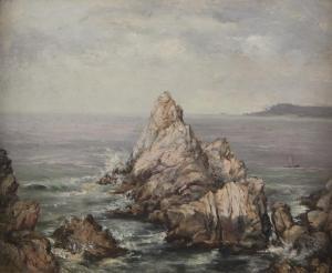 LEWIS Mary Amanda 1872-1953,Pinnacle Point, Point Lobos,John Moran Auctioneers US 2018-05-22