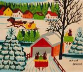 LEWIS Maud 1903-1970,Sleigh Ride in Winter,Heffel CA 2025-07-31