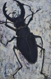 LEWIS Michael 1925,Stag beetle,1958,Mallams GB 2015-06-10