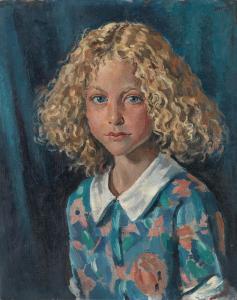 LEWIS Neville 1895-1972,Portrait of a young girl,Bonhams GB 2024-03-13