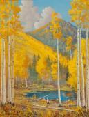 LEWIS Thomas L 1907-1978,Autumn at the Beaver Dam,Weschler's US 2012-11-16
