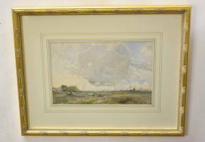 LEWIS TOBIAS,Norfolk scene and other landscapes group of three,20th century,Keys GB 2020-03-14